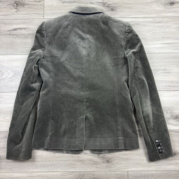 J Crew Schoolboy Blazer Velvet Academia Smart Business Career Wear sz 6 Tall - Picture 4 of 8
